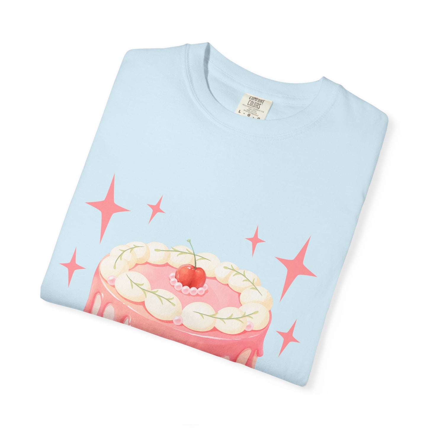 Birthday Cake T‑Shirt — "It’s My Birthday" Cute Strawberry Cake Graphic