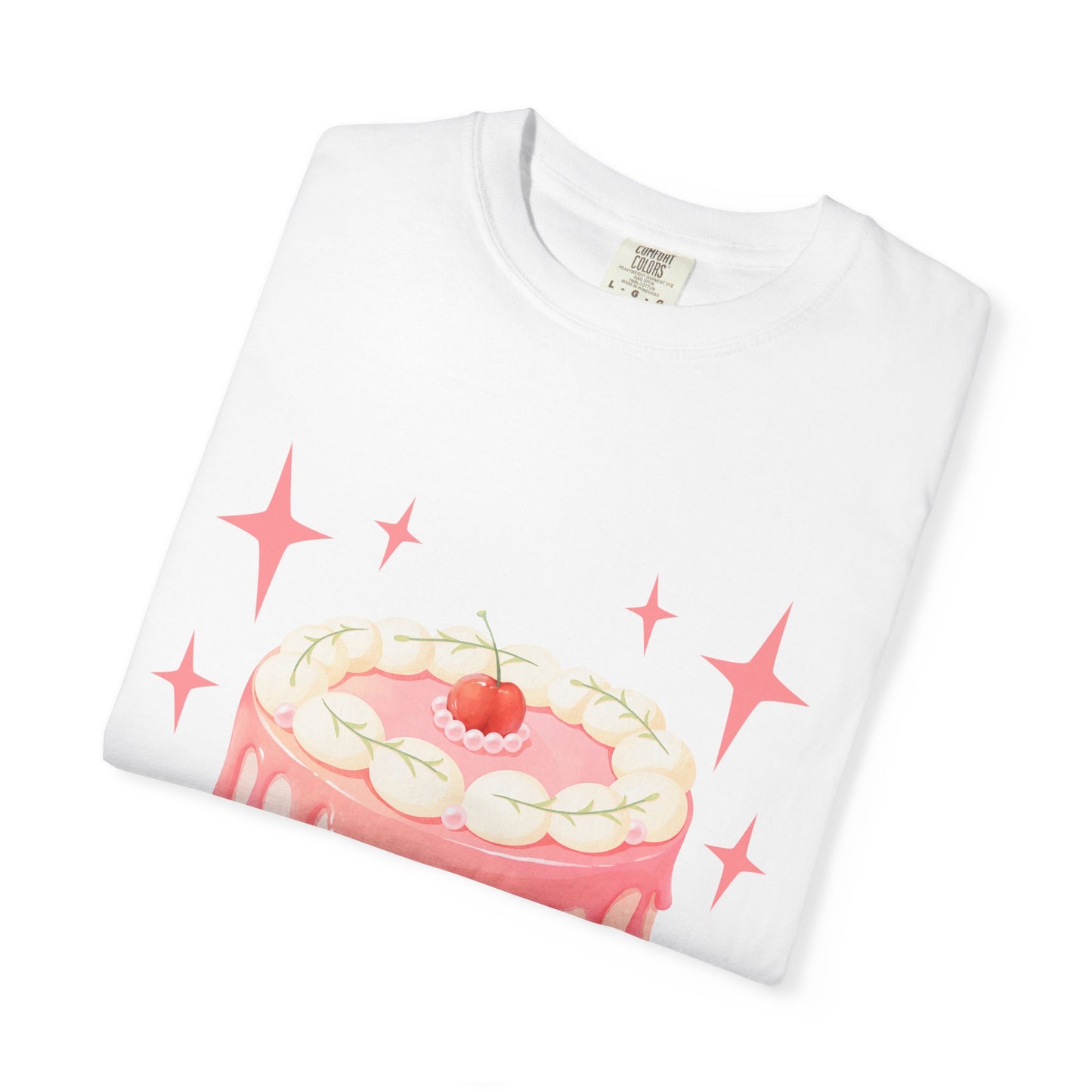 Birthday Cake T‑Shirt — "It’s My Birthday" Cute Strawberry Cake Graphic